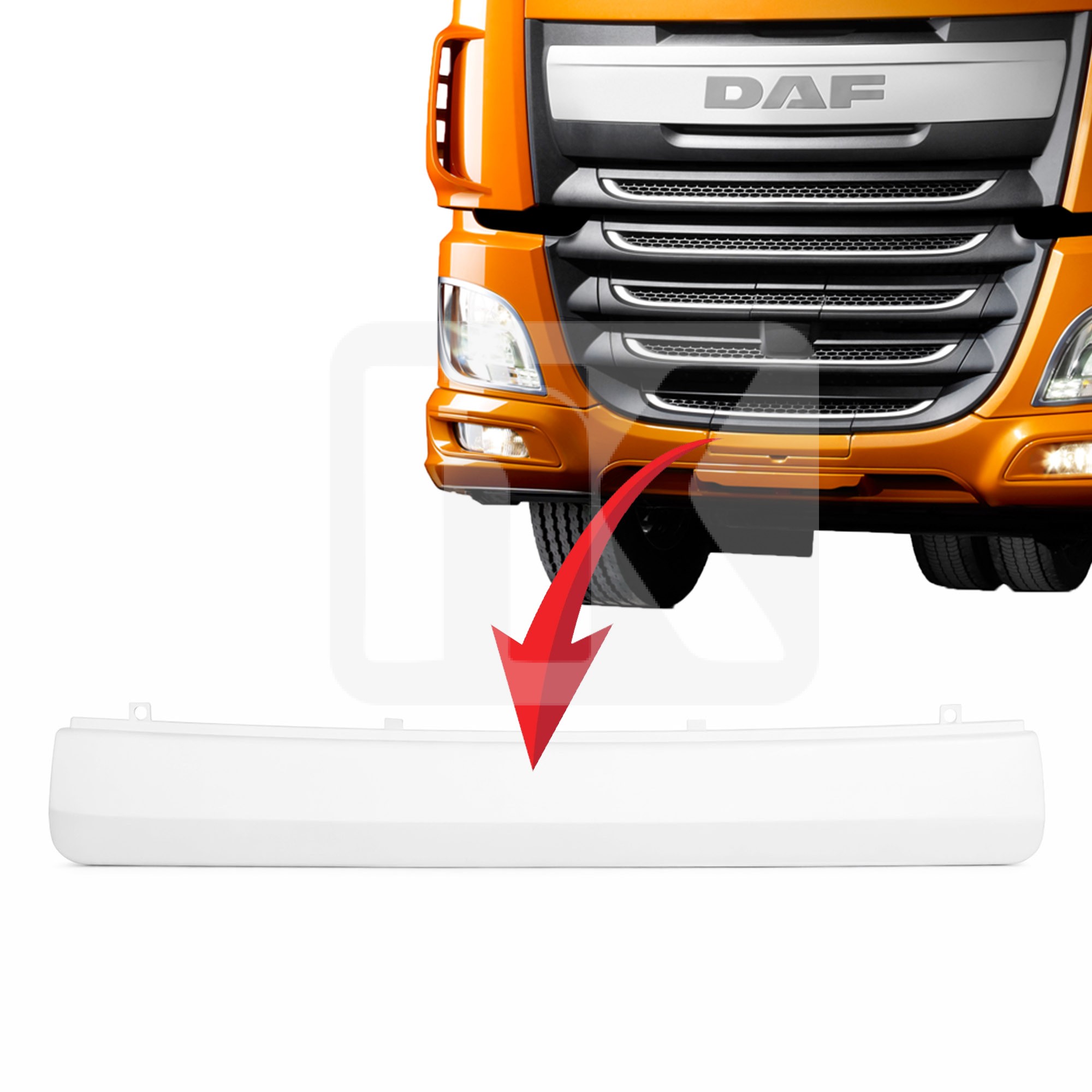 Κάλυμμα προφυλακτήρα DAF XF106 1861983