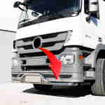 Ανοξείδωτη Μπάρα Προφυλακτήρα 60mm Mercedes Atego 1/2 prmea121