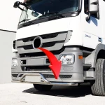 Ανοξείδωτη Μπάρα Προφυλακτήρα 60mm Mercedes Atego 1/2 prmea121
