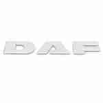 Stainless steel bonnet letters DAF XF106 PRD218