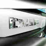 Stainless steel bonnet letters DAF XF106 PRD218