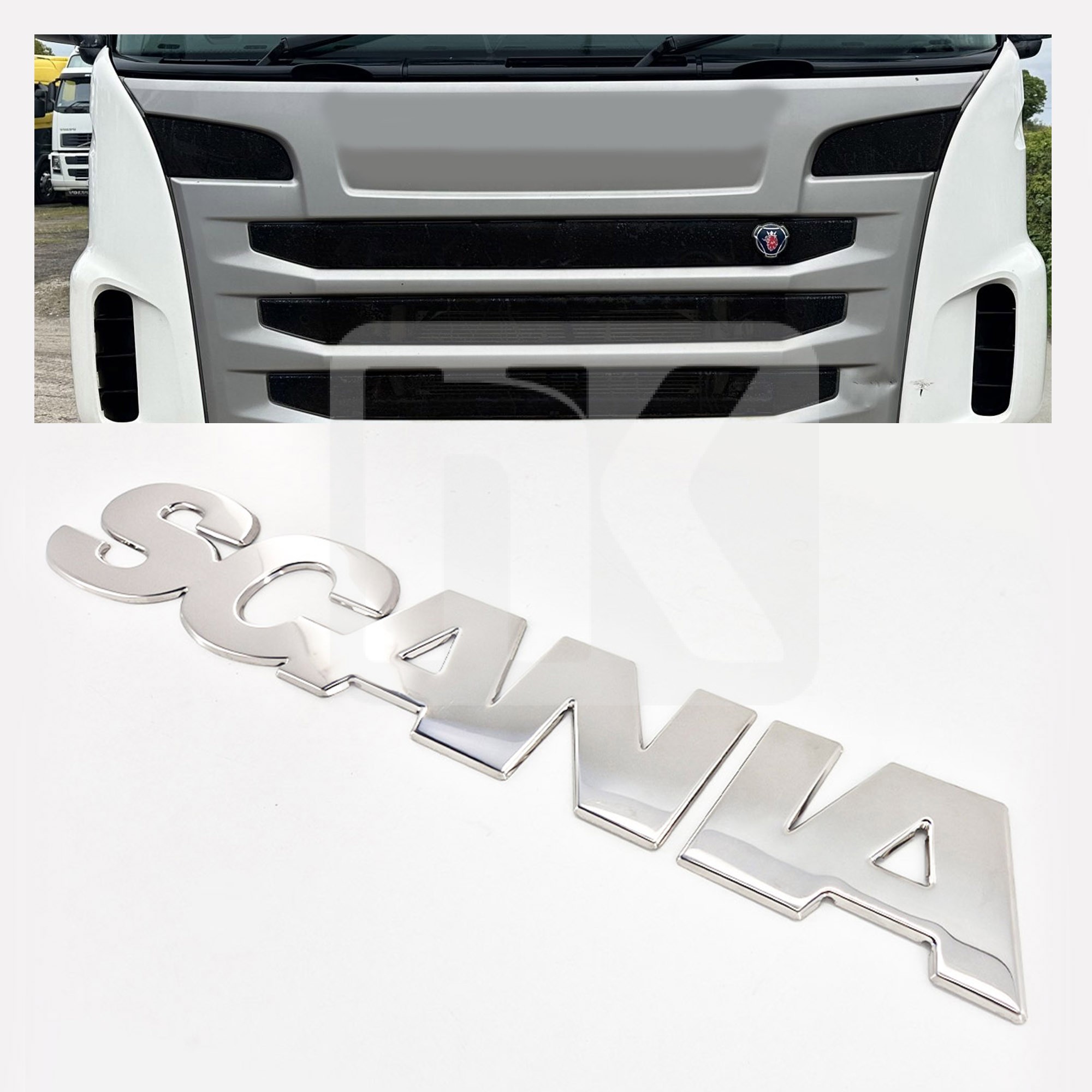 Ανοξείδωτα γράμματα καπό Scania 5 PRSC164