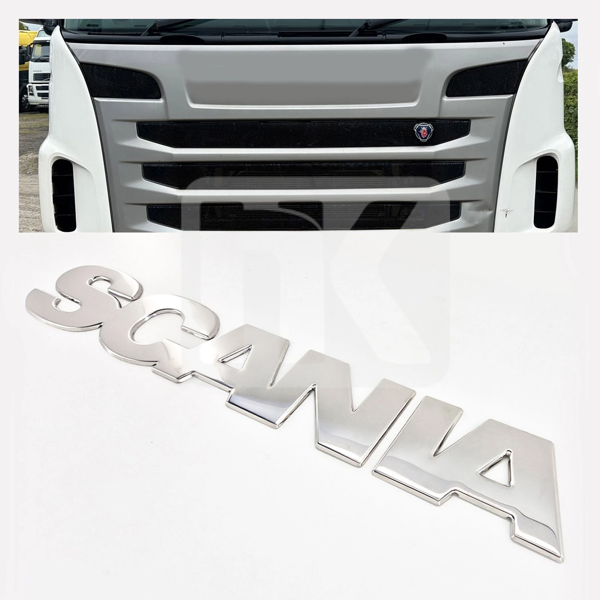 Ανοξείδωτα γράμματα καπό Scania 5 PRSC164