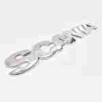 Stainless steel bonnet letters Scania S PRSC308