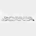 Stainless steel bonnet letters Scania S PRSC308