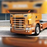 Stainless steel bonnet screen frames Scania 5 PRSC161