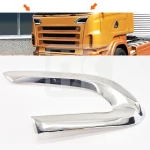 Stainless steel bonnet screen frames Scania 5 PRSC161