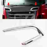Stainless steel bonnet screen frames Scania 6 PRSC162