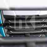 Stainless steel grille screens DAF XF106 PRD210