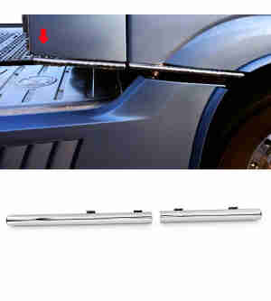 Stainless steel spoiler bar Actros MP4 PRME211