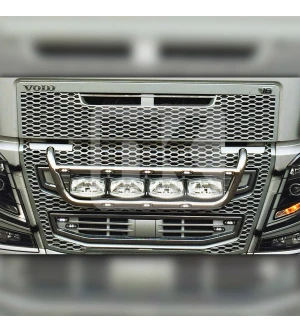Ανοξείδωτη Μπάρα μάσκας Volvo FH4 στενή PRV203