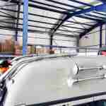 Stainless steel roof bar long MAN TGA/TGM prmn102