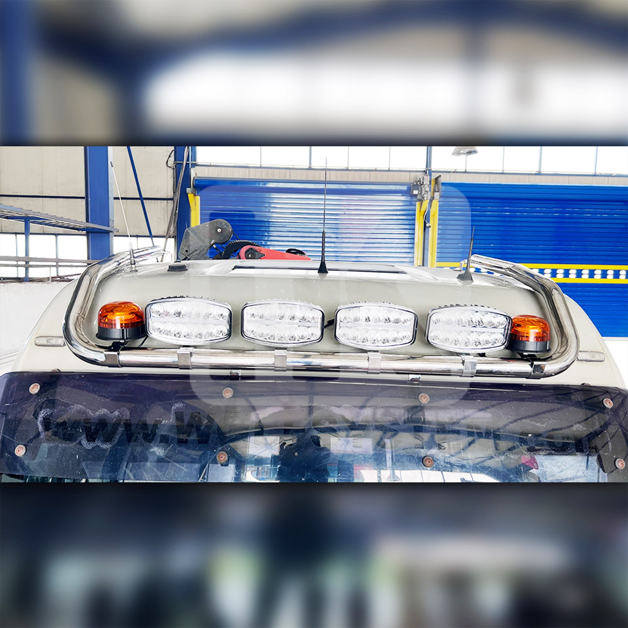 Aνοξείδωτη Μπάρα οροφής μακριά MAN TGA/TGM prmn102