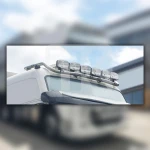 Ανοξείδωτη Μπάρα οροφής μακρυά Volvo FH2/3 XL prv104