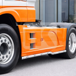 Stainless steel side spoiler bar DAF XF106 PRD207