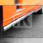Stainless steel side spoiler bar DAF XF106 PRD207