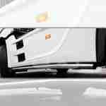 Stainless steel side spoiler bar Mercedes Actros MP4 PRME229