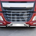 Stainless steel bumper bar DAF XF106 prd204