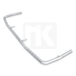 Stainless steel straight bumper bar MAN TGX prmn106