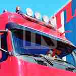 Stainless steel visor decoration Volvo FH3 PRV116