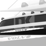 Stainless steel visor decoration Volvo FH3 PRV116