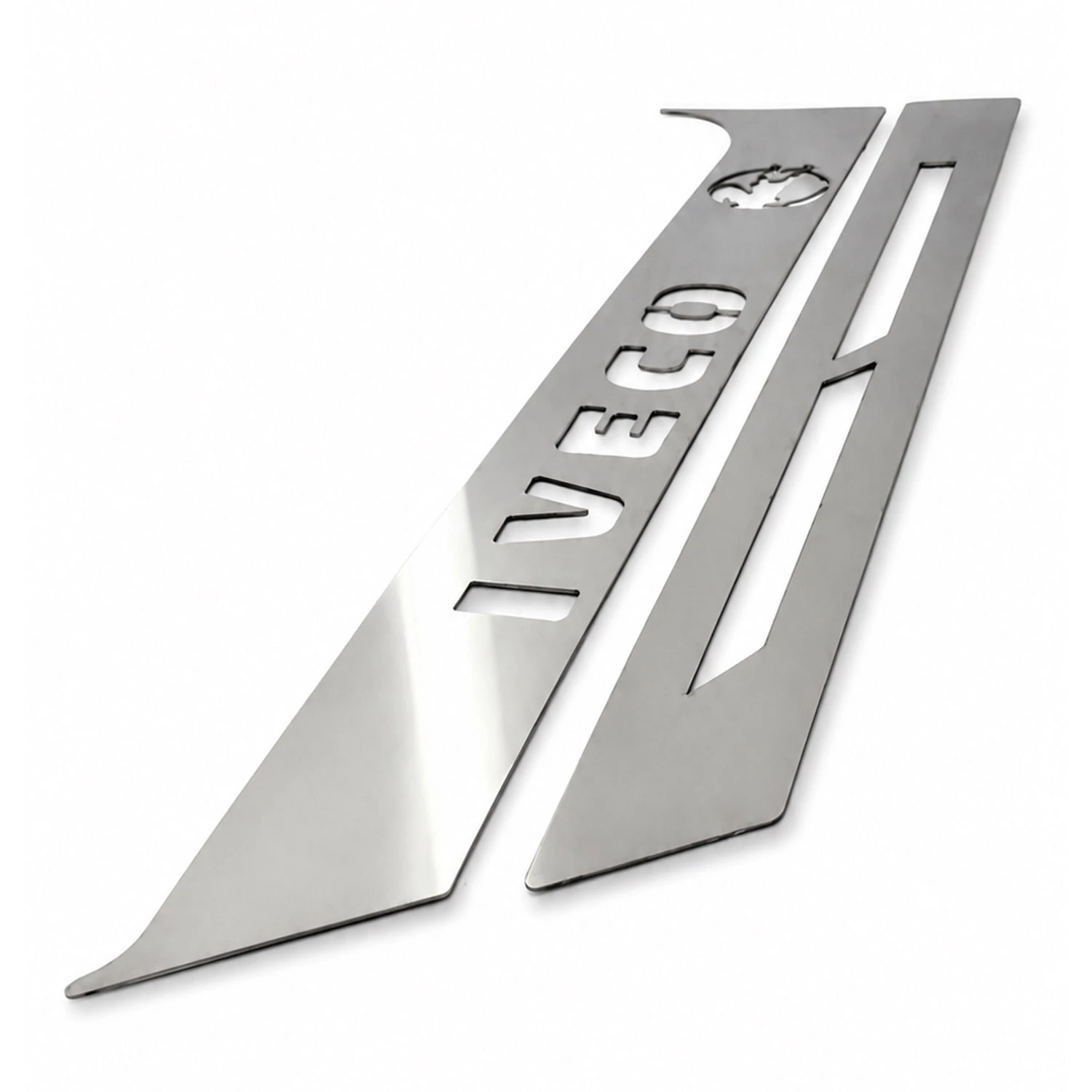 Stainless steel door trim Iveco Stralis IVE110 Stainless steel door trim Iveco Stralis IVE110