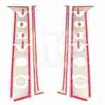 Stainless steel door trim Volvo FH4 PRV216