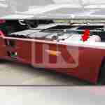 Stainless steel spoiler fillet Mercedes Actros MP4 PRME210