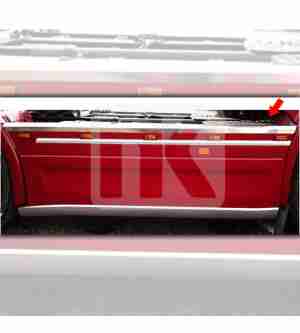 Stainless steel spoiler fillet Scania Streamline prsc196