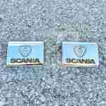 Stainless steel fender cover Scania PRSC148