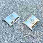 Stainless steel fender cover Scania PRSC148