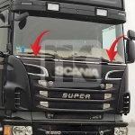 Ανοξείδωτο κάλυμμα μετώπης παρμπρίζ Scania 5/6 prsc160 FSC110