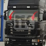 Ανοξείδωτο κάλυμμα μετώπης παρμπρίζ Scania 5/6 prsc160 FSC110
