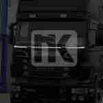 Ανοξείδωτο κάλυμμα μετώπης παρμπρίζ Scania 5/6 prsc160 FSC110
