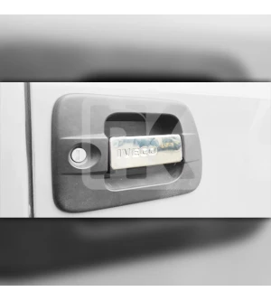 Stainless steel door handle cover Iveco PRI115