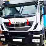Ανοξείδωτο μεσαίο φιλέτο μάσκας Iveco Hi-way PRI117