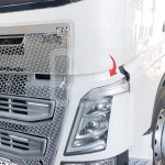 Stainless steel turn signal frame Volvo FH4 PRV223