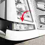 Ανοξείδωτο πλαίσιο προβολάκι Volvo FH4 PRV226