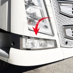 Ανοξείδωτο πλαίσιο προβολάκι Volvo FH4 PRV226
