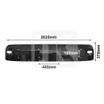 Sun Visor MAN TGA (2025×370mm) 81637010060