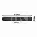 Sun Visor MAN TGA LX / TGS Wide Cab – 2210×360mm 81637010046