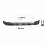 Αντηλιακός Γείσος Mercedes Actros MP4 BigSpace/GigaSpace 2380×220mm 9608113210