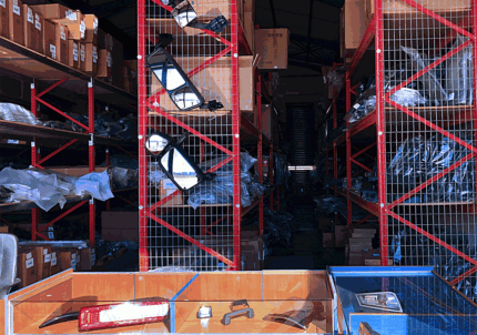 Truck bodywork spare parts