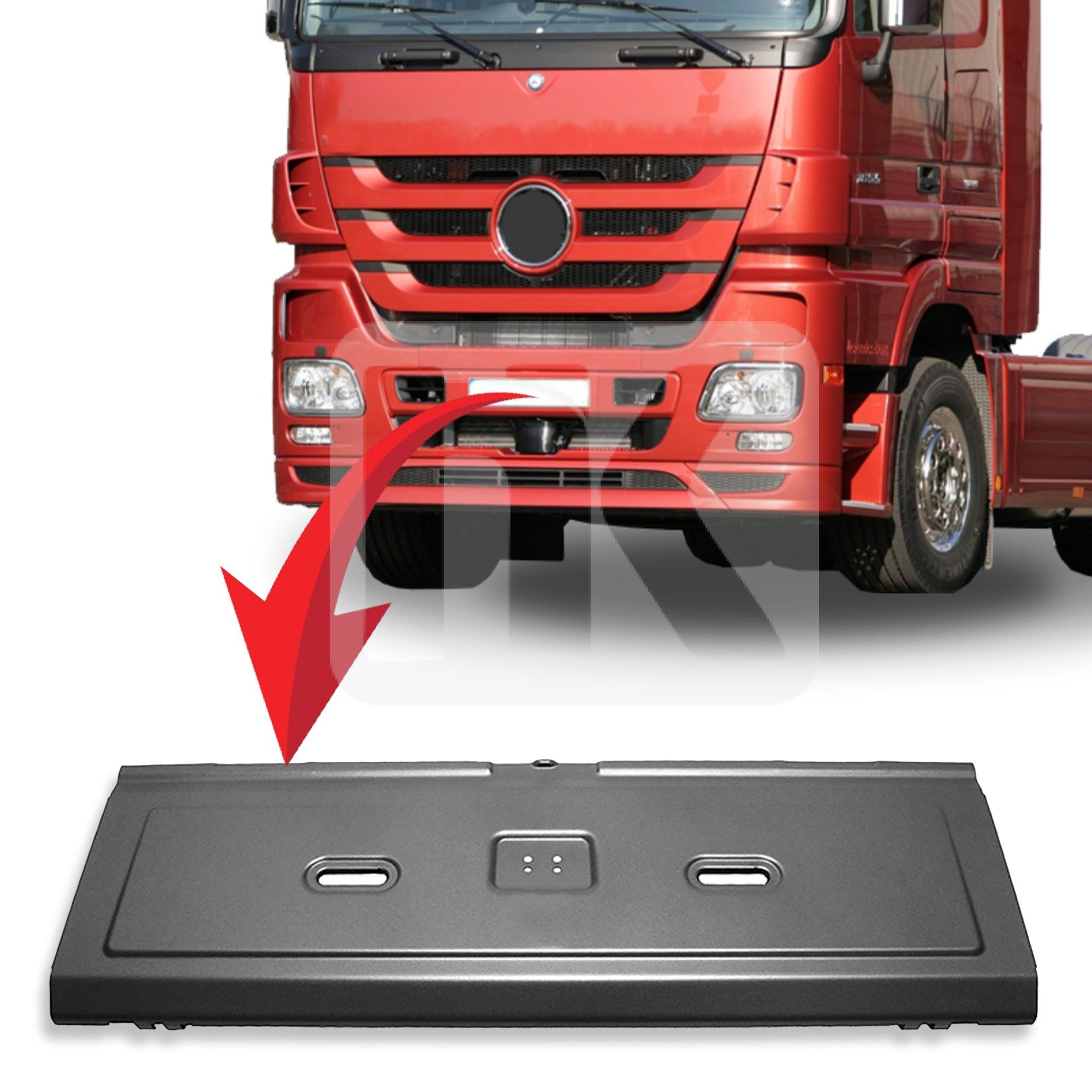 Βάση πινακίδας Mercedes Actros MP2/3 9438850326