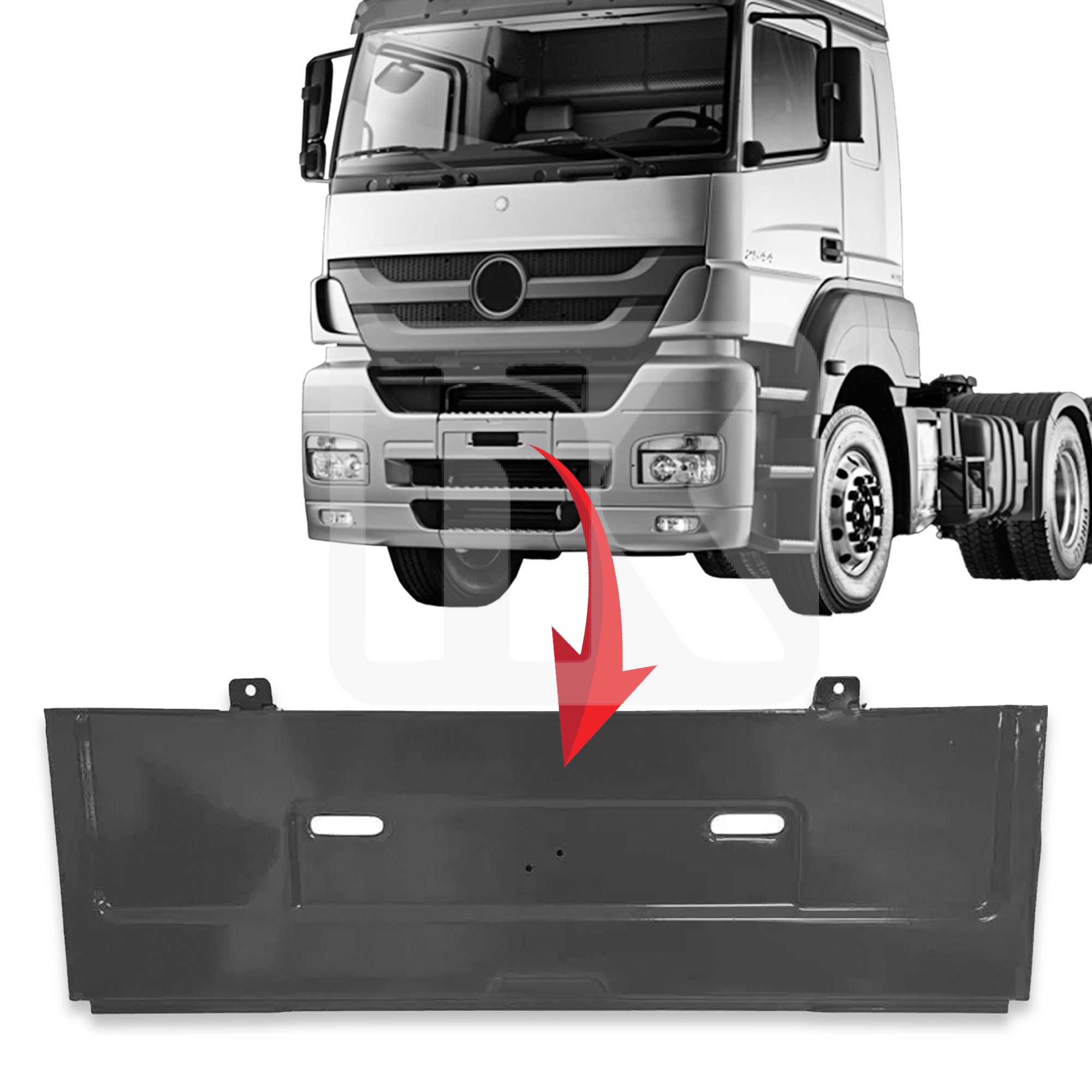 Βάση πινακίδας Mercedes Axor 9418801970