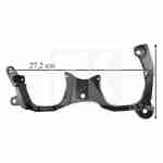 Headlight base (LH) Iveco Stralis 504173477