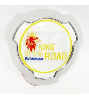 Διακοσμητικό Σήμα LED King of the Road Scania
