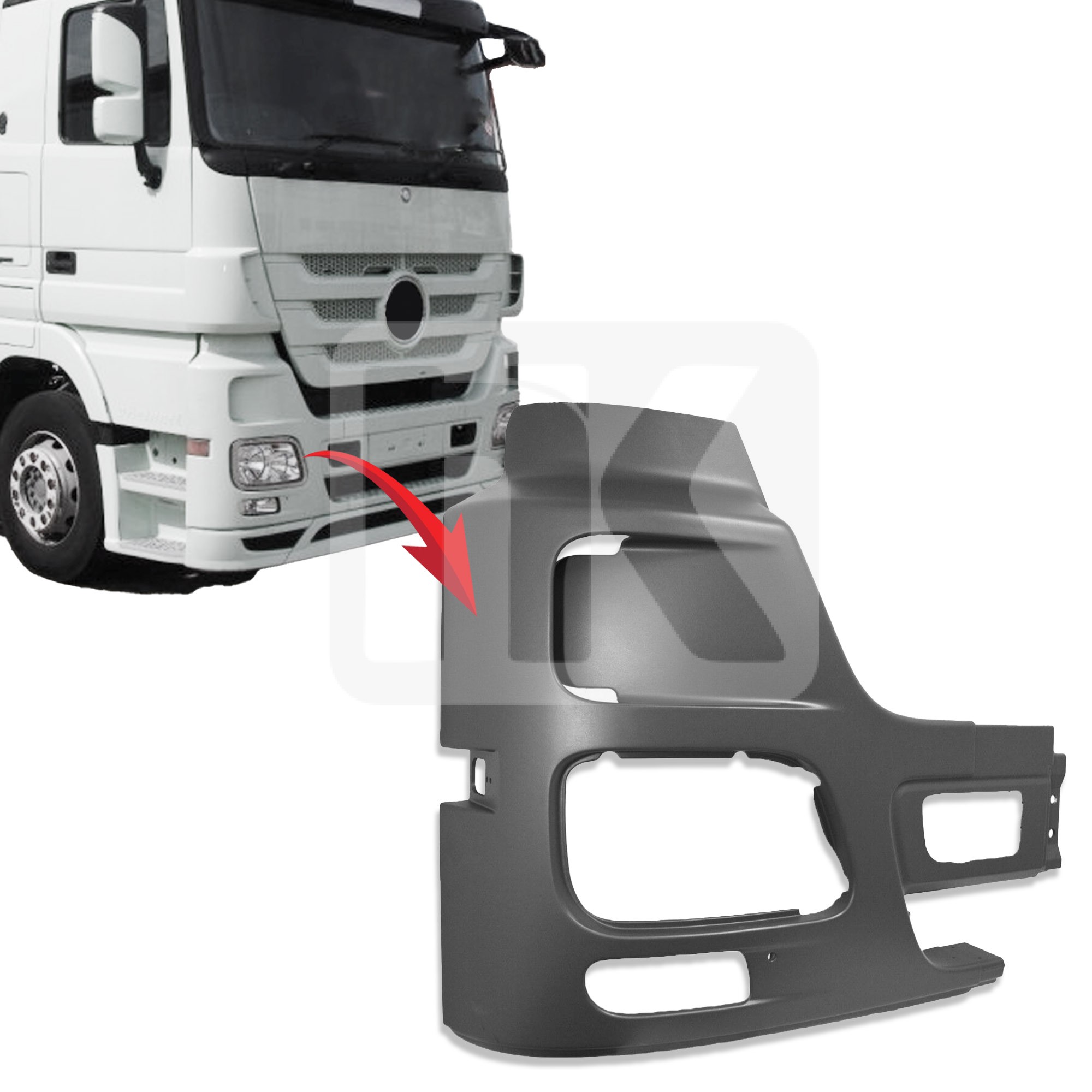 Φαναριέρα (RH) Actros MP3 mega 9438800104