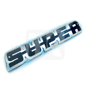 Φωτιζόμενο σήμα Scania SUPER λευκό SCR-LED02