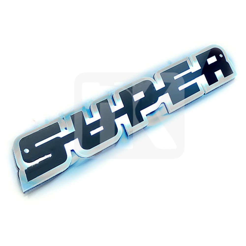 Φωτιζόμενο σήμα Scania SUPER λευκό SCR-LED02
